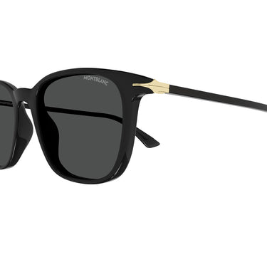 Montblanc Sunglasses MB0338S 001 Black/Grey Men