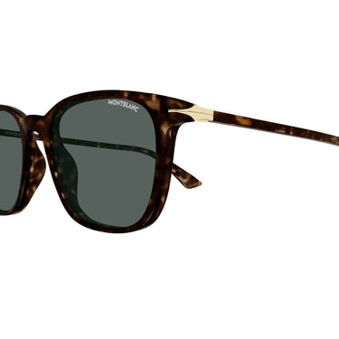 Montblanc Sunglasses MB0338S 002 Havana/Green Men