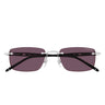 Montblanc Occhiali da Sole MB0344S 002 Nero-Viola Uomo