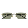 Montblanc Occhiali da Sole MB0344S 005 Oro-Verde Uomo