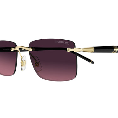 Montblanc Sunglasses MB0344S 009 Gold/Gray Violet Men 3