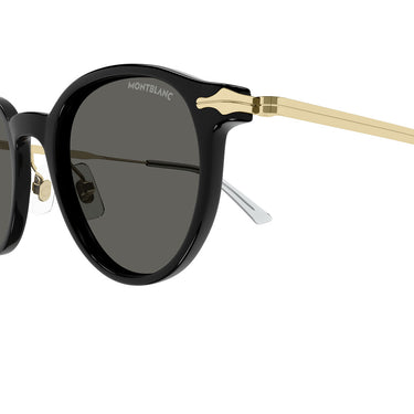 Montblanc Sunglasses MB0362S 001 Gold/Grey Men