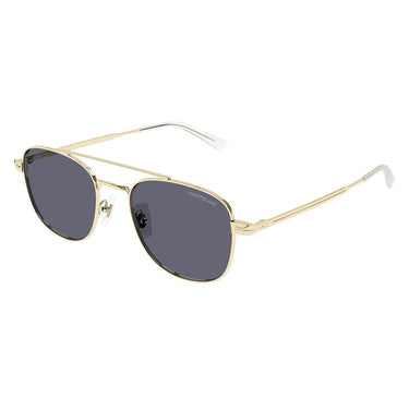Montblanc Sunglasses MB0363S 004 Gold/Blue Men