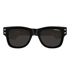 Montblanc Occhiali da Sole MB0381S 001 Nero/Grigio Uomo