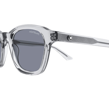 Montblanc Sunglasses MB0384S 004 Gray/Gray Men