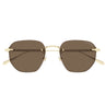 Montblanc Sunglasses MB0405S 002 Gold/Brown Men