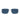 Montblanc Occhiali da Sole MB0429S 004 Argento/Blu Uomo