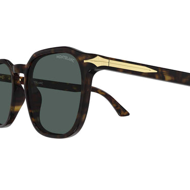 Montblanc Occhiali da Sole MB0516S 002 Marrone/Verde Uomo 3