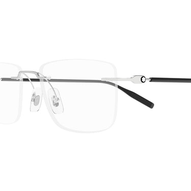Montblanc Occhiali da Vista MB0431O 002 Argento Trasparente Uomo 2