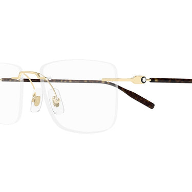 Montblanc Occhiali da Vista MB0431O 003 Oro/Trasparente Uomo 2