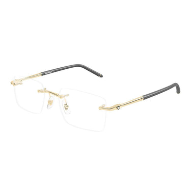 Montblanc Occhiali da Vista MB0444O 004 Oro/Trasparente Uomo 2