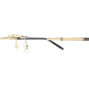 Montblanc Occhiali da Vista MB0444O 004 Oro/Trasparente Uomo 3