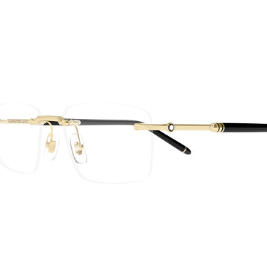 Montblanc Occhiali da Vista MB0480O 001 OroNero Trasparente Uomo 3
