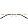 Montblanc Occhiali da Vista MB0480O 001 OroNero Trasparente Uomo 
