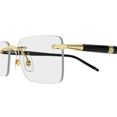 Montblanc Occhiali da Vista MB0536O 001 Oro/Trasparente Uomo 3