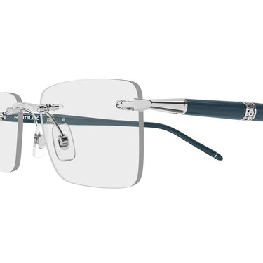 Montblanc Occhiali da Vista MB0536O 002 Argento/Trasparente Uomo 3