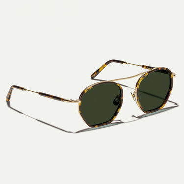 Moscot Occhiali da Sole KUGEL Tartaruga Havana/Verde Unisex