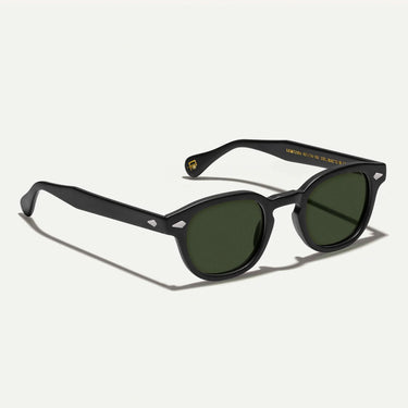 Moscot Occhiali da Sole LEMTOSH Matte Black Verde Nero/Verde Unisex