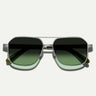 Moscot Sonnenbrille MINGLE Silber Argento/Verde Sfumato Unisex