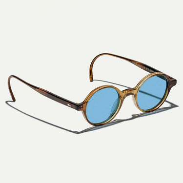 Moscot Occhiali da Sole SCOOCH Tobacco Havana/Blu Sfumato Unisex 2