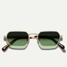 Moscot Sunglasses SHMOOZ Gold Gold/Green Gradient Unisex
