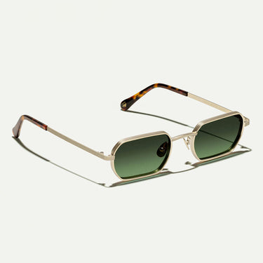 Moscot Occhiali da Sole SHMOOZ Gold Oro/Verde Sfumato Unisex 2