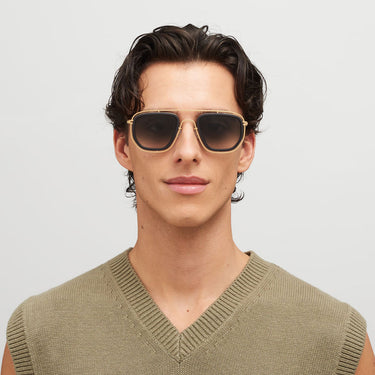 Mykita Occhiali da Sole Ferlo C585 Oro/Grigio Scuro Unisex