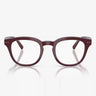 Nuance Audio Occhiali Acustici AW5002 05 Panthos 48 Bordeaux Brillante/Trasparente Verde Smeraldo Unisex Fotocromatici
