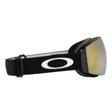 Oakley Maschera da Neve OO7064 7064C7 Flight Deck M Nero Opaco Prizm Salvia Oro 5