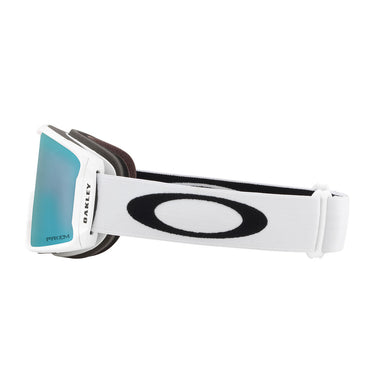 Oakley Maschera da Neve OO7093 709341 Line Miner M Bianco Opaco Prizm  3