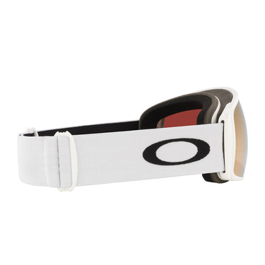 Oakley Maschera da Neve OO7104 710462 Flight Tracker L Bianco Opaco Prizm  5