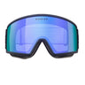 Oakley Maschera da Neve OO7120 712014 Target Line L Nero Opaco Violet Iridium  
