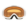 Oakley Maschera da Neve OO7126 712603 O-Frame 2.0 Pro S Bianco Opaco Persimmon 