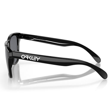 Oakley Occhiali da Sole OO9013 24-306 Frogskins Nero Lucido/Grigio Unisex 2
