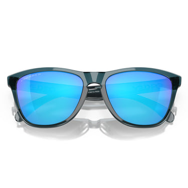 Oakley Sonnenbrille OO9013 9013F6 Frogskins Schwarz-Blau Unisex Polarisiert 4