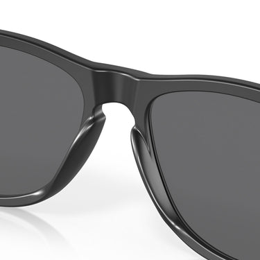 Oakley Occhiali da Sole OO9013 9013F7 Frogskins Nero/Grigio Unisex Polarizzati 6