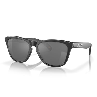 Oakley Occhiali da Sole OO9013 9013F7 Frogskins Nero/Grigio Unisex Polarizzati 1