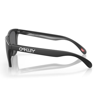 Oakley Occhiali da Sole OO9013 9013F7 Frogskins Nero/Grigio Unisex Polarizzati 2