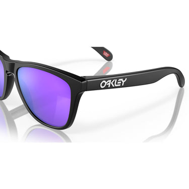 Oakley Occhiali da Sole OO9013 9013H6 Frogskins Nero/Viola Unisex