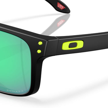 Oakley Gafas de Sol OO9102 9102AI Holbrook Negro/Prizm Road Jade Unisex 5