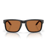 Oakley Occhiali da Sole OO9102 9102AM Holbrook Nero Opaco/Prizm Bronze Unisex Polarizzati