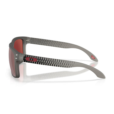 Oakley Occhiali da Sole OO9102 9102AR Holbrook Grigio Opaco Prizm Snow Black Iridium Unisex 4