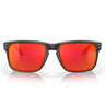 Oakley Lunettes de Soleil OO9102 9102E9 Holbrook Noir/Prizm Rudy Unisexe