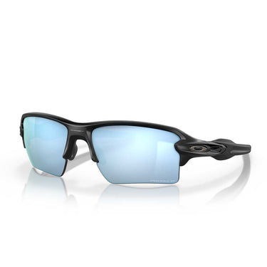 Oakley Occhiali da Sole OO9188 918858 FLAK 2.0 XL Nero Opaco/Prizm Deep Water Unisex Polarizzati 2