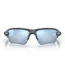 Oakley Occhiali da Sole OO9188 9188G3 FLAK 2.0 XL Nero Opaco Camo Prizm Deep Water Unisex Polarizzati 