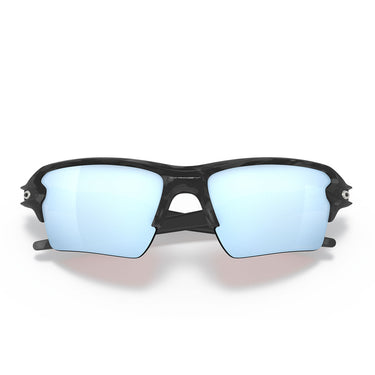 Oakley Occhiali da Sole OO9188 9188G3 FLAK 2.0 XL Nero Opaco Camo Prizm Deep Water Unisex Polarizzati 7