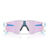 Oakley Occhiali da Sole OO9208 9208G8 Radar EV Path Bianco Opaco Prizm Transitions Cobalt Unisex Fotocromatici 