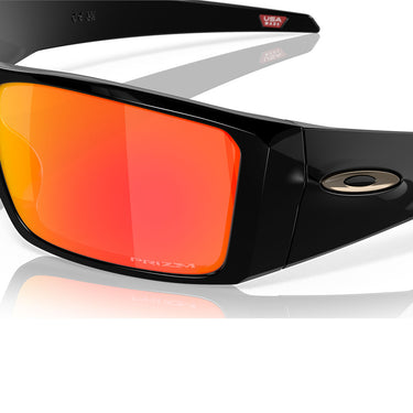 Oakley Occhiali da Sole OO9231 923106 Heliostat Nero Lucido Prizm Ruby Unisex  5