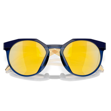 Oakley Occhiali da Sole OO9242 924211 HSTN Blu Navy Trasparente/Prizm 24k Unisex Polarizzati 6