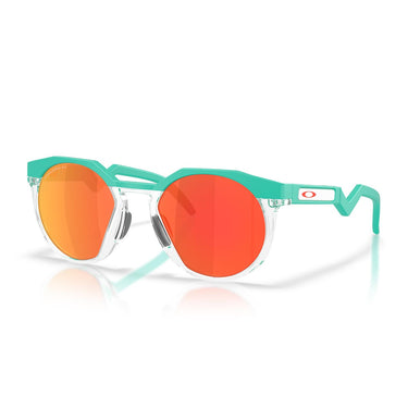 Oakley Occhiali da Sole OO9242 924223 HSTN Celeste/Prizm Ruby Unisex Polarizzati 1
